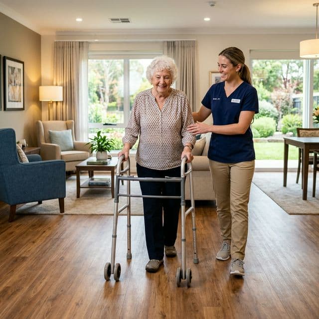 Assisted living physiotherapy support
